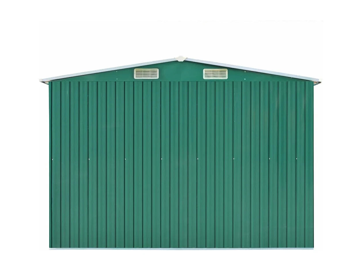 Abri de jardin 257 x 298x178 Métal Vert