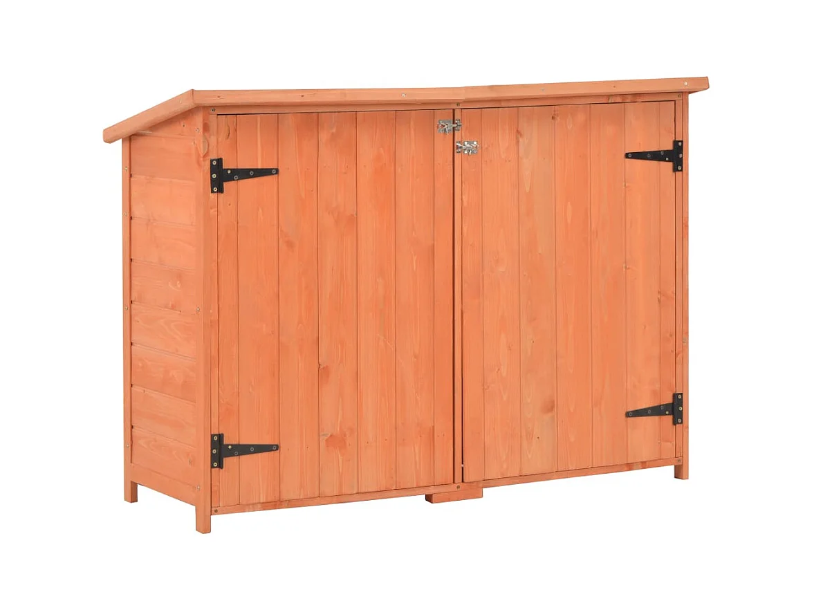 Abri de stockage de jardin 120x50x91 Bois