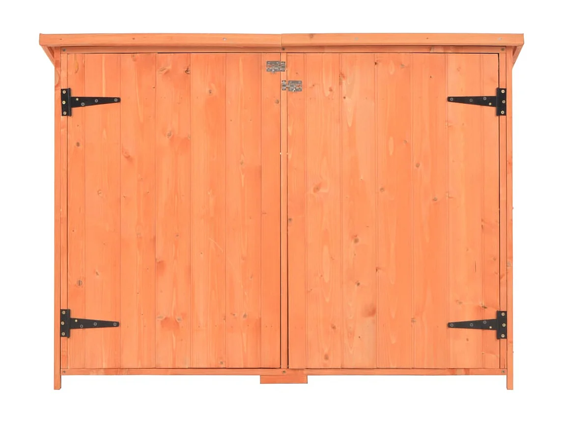 Abri de stockage de jardin 120x50x91 Bois