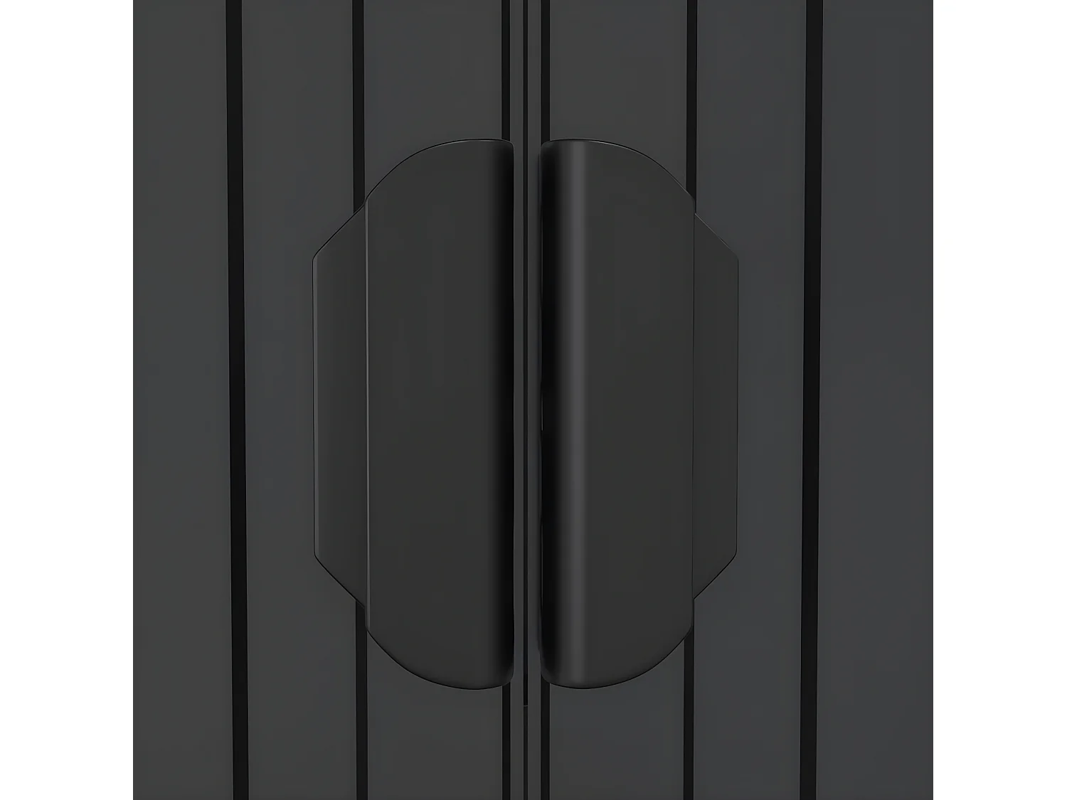 Abri de jardin Anthracite 192x357x223 Acier galvanisé