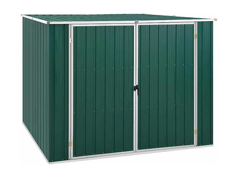 Abri de jardin Vert 195x198x159 Acier galvanisé