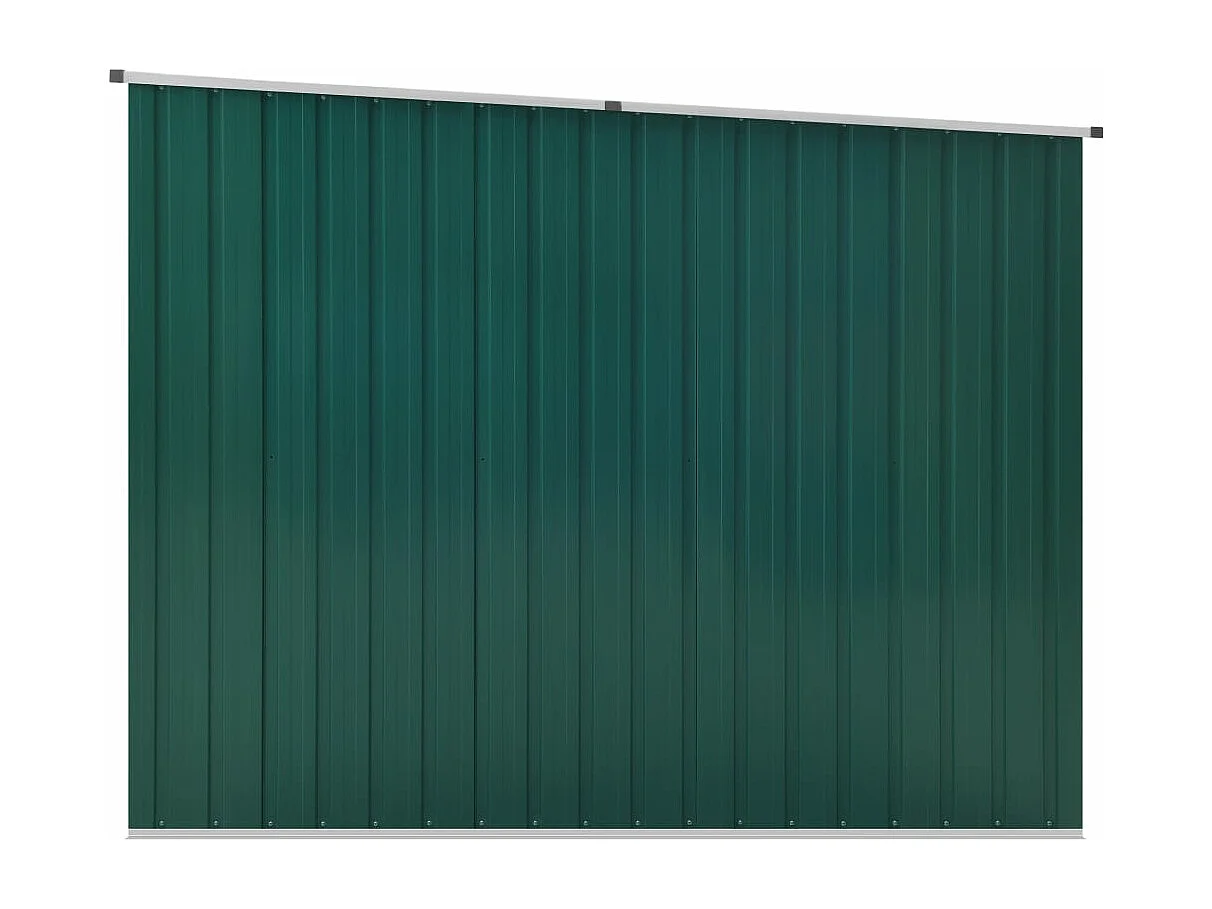 Abri de jardin Vert 195x198x159 Acier galvanisé