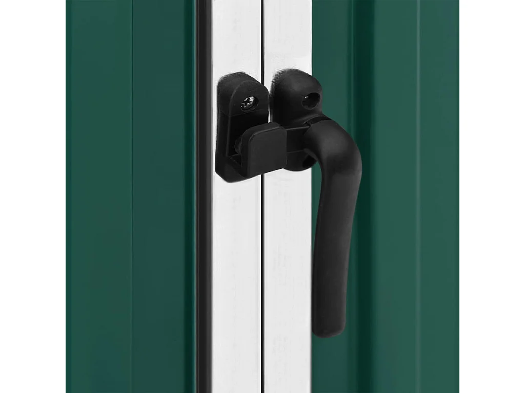 Abri de jardin Vert 195x198x159 Acier galvanisé