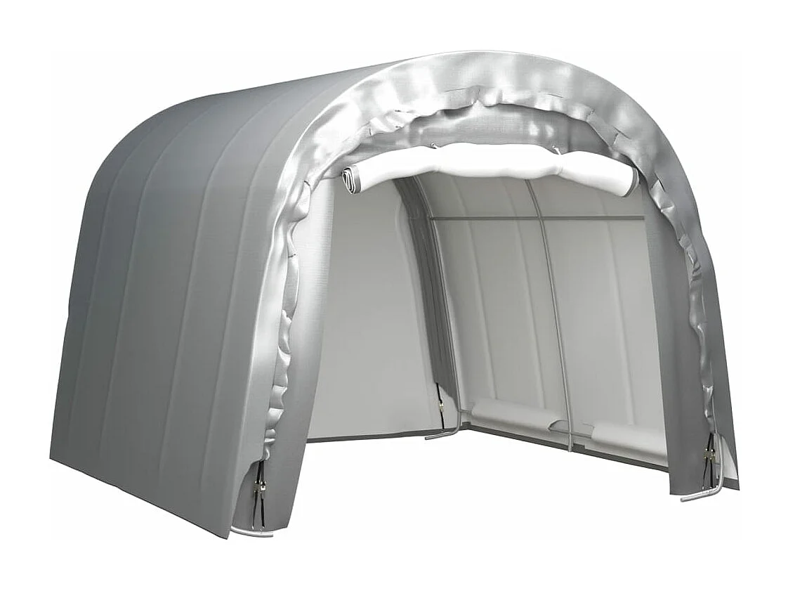 Tente de rangement 300x300 Acier Gris 2