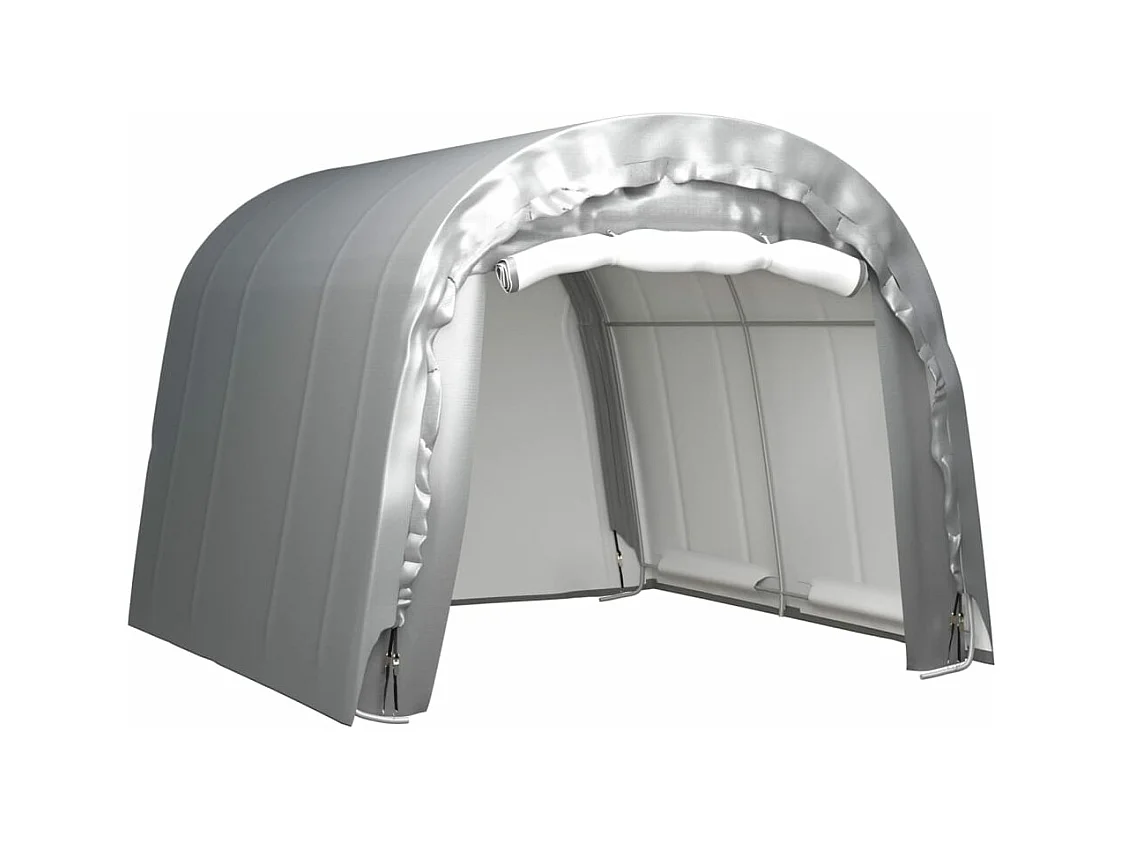 Tente de rangement 300x300 Acier Gris 2