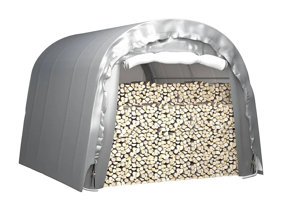 Tente de rangement 300x300 Acier Gris 2