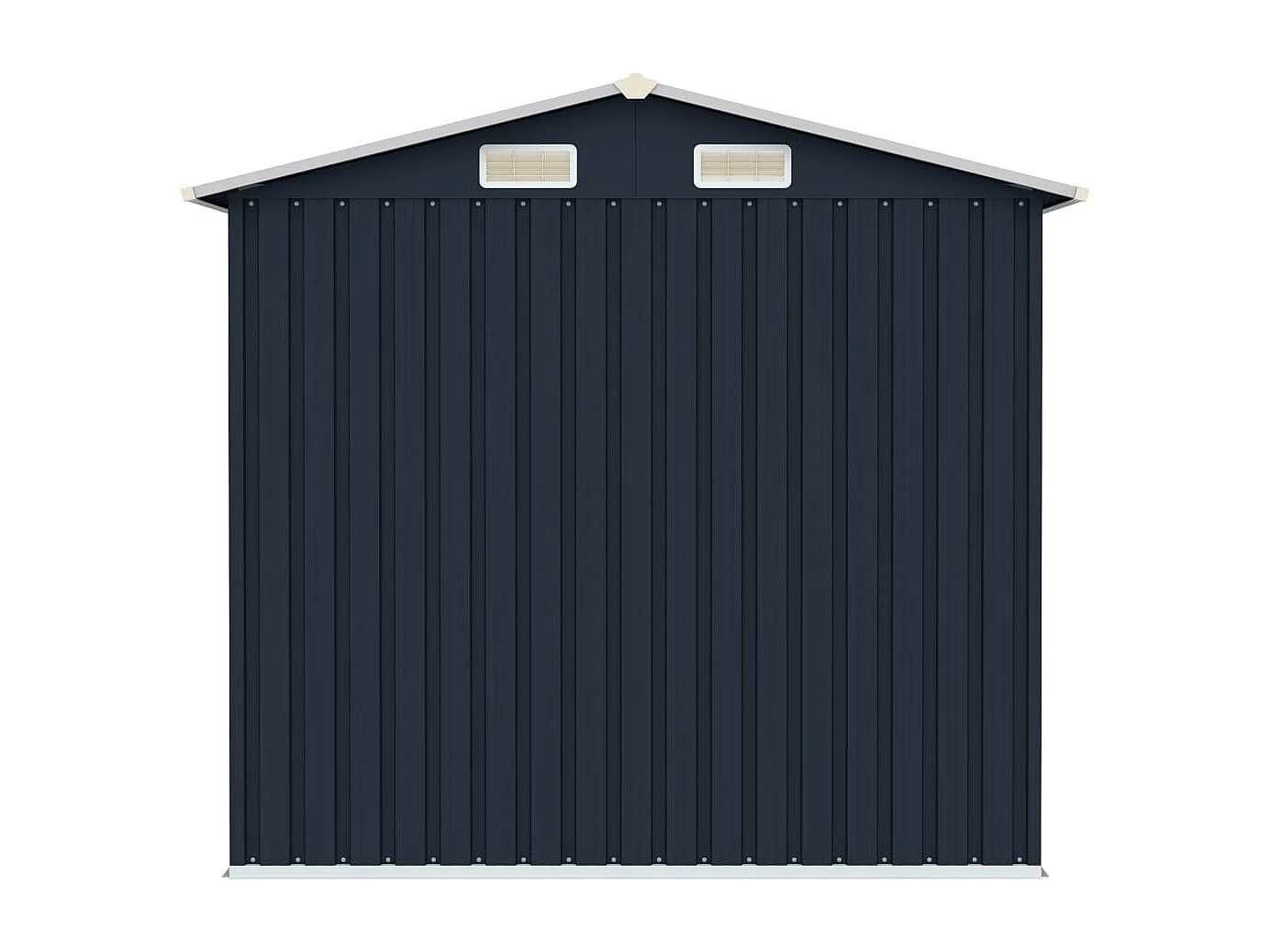 Abri de jardin Anthracite 205x129x183 Acier galvanisé