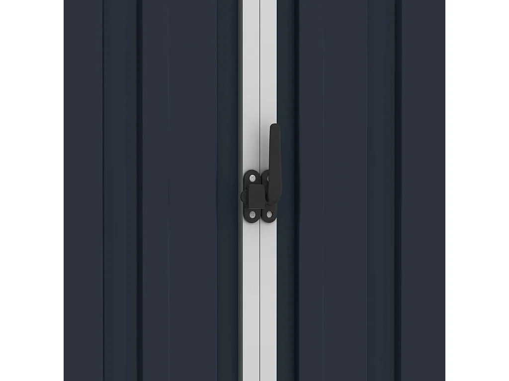 Abri de jardin Anthracite 205x129x183 Acier galvanisé