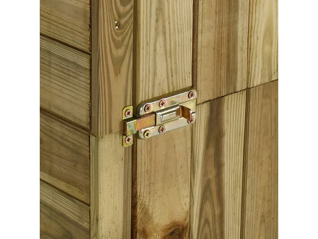 Abri d'outils de jardin Pin 253 x 80x170