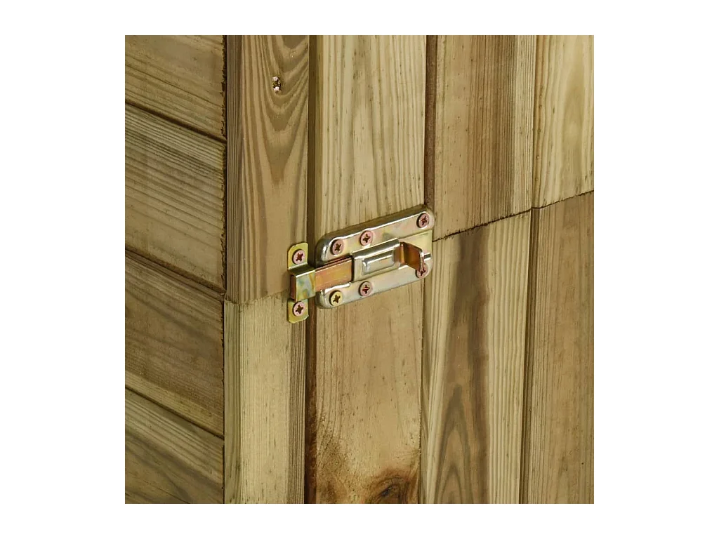 Abri d'outils de jardin Pin 253 x 80x170