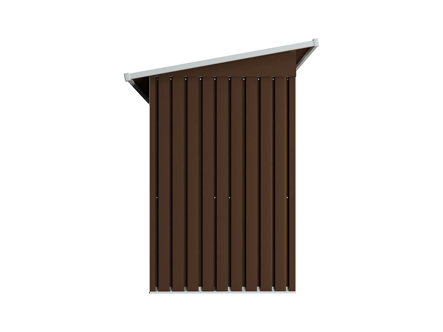 Abri de stockage pour jardin Marron 194x121x181 Acier