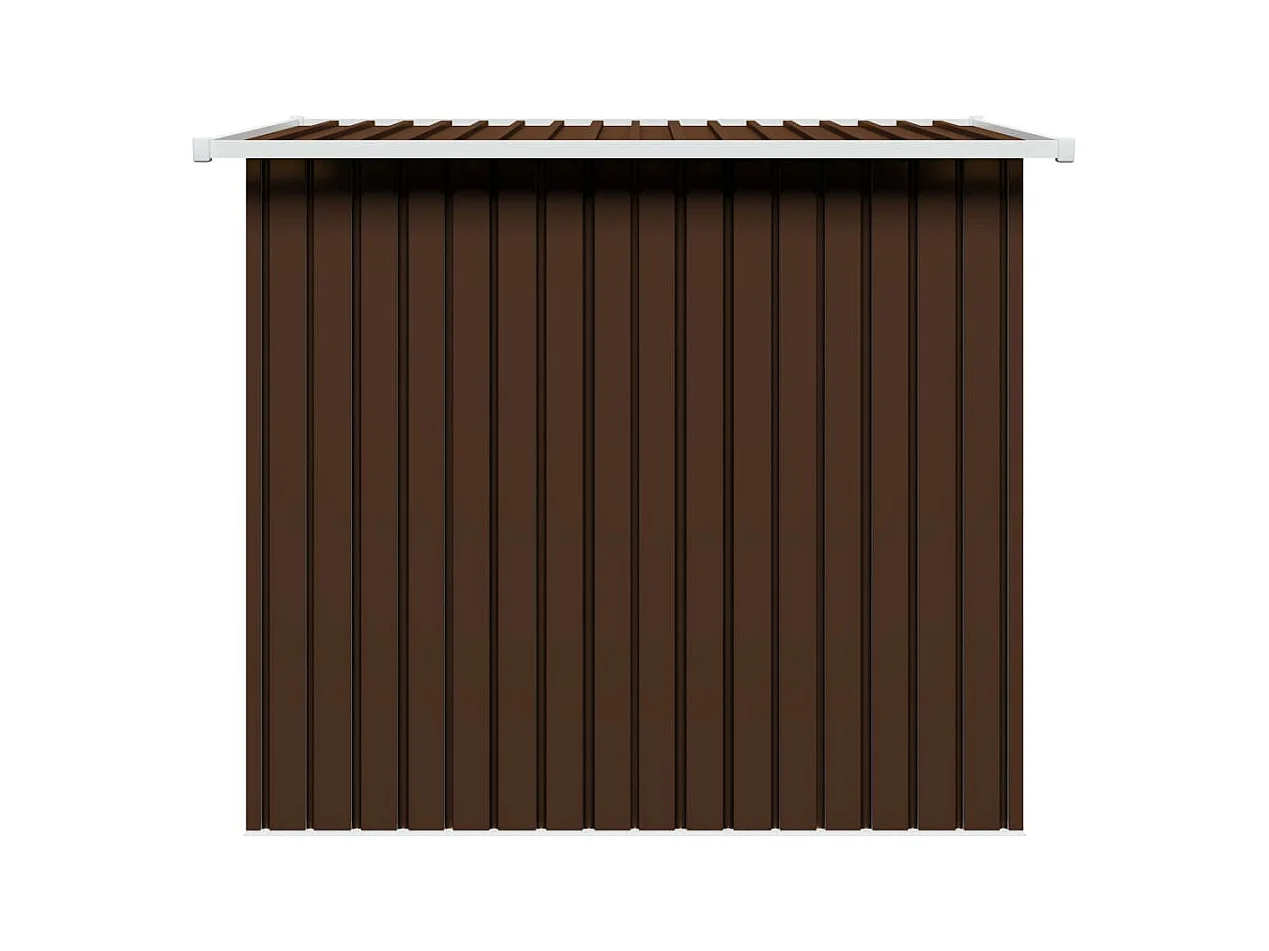 Abri de stockage pour jardin Marron 194x121x181 Acier