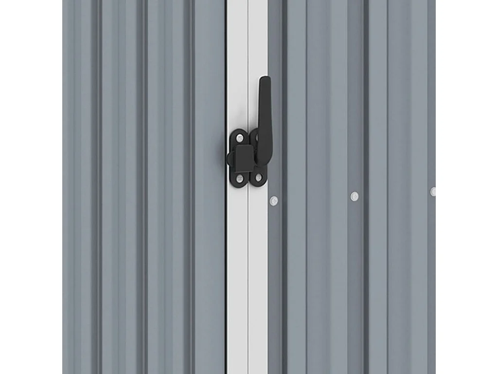 Abri de jardin Gris 87x98x159 Acier galvanisé