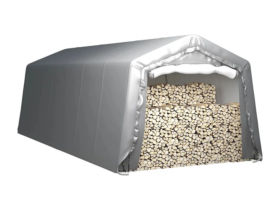 Tente de rangement 300x750 Acier Gris