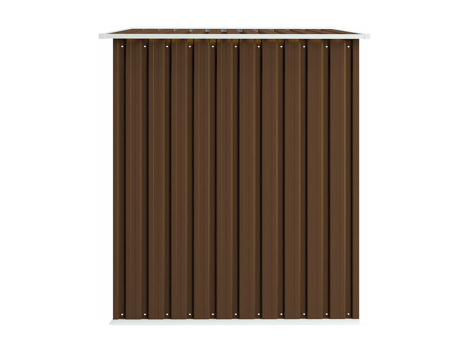 Abri de stockage pour jardin Marron 257x205x178 Acier