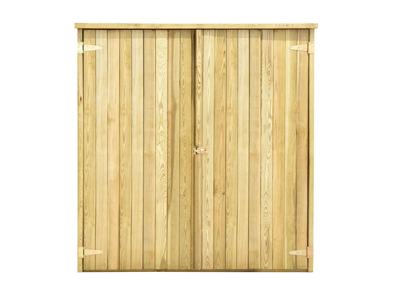 Abri à outils de jardin 163x50x171 Pinède imprégnée