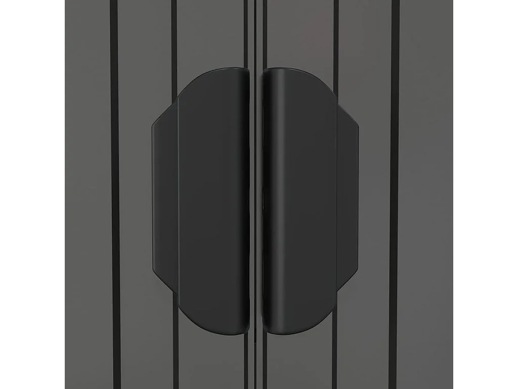 Abri de jardin Gris clair 192x523x223 Acier galvanisé