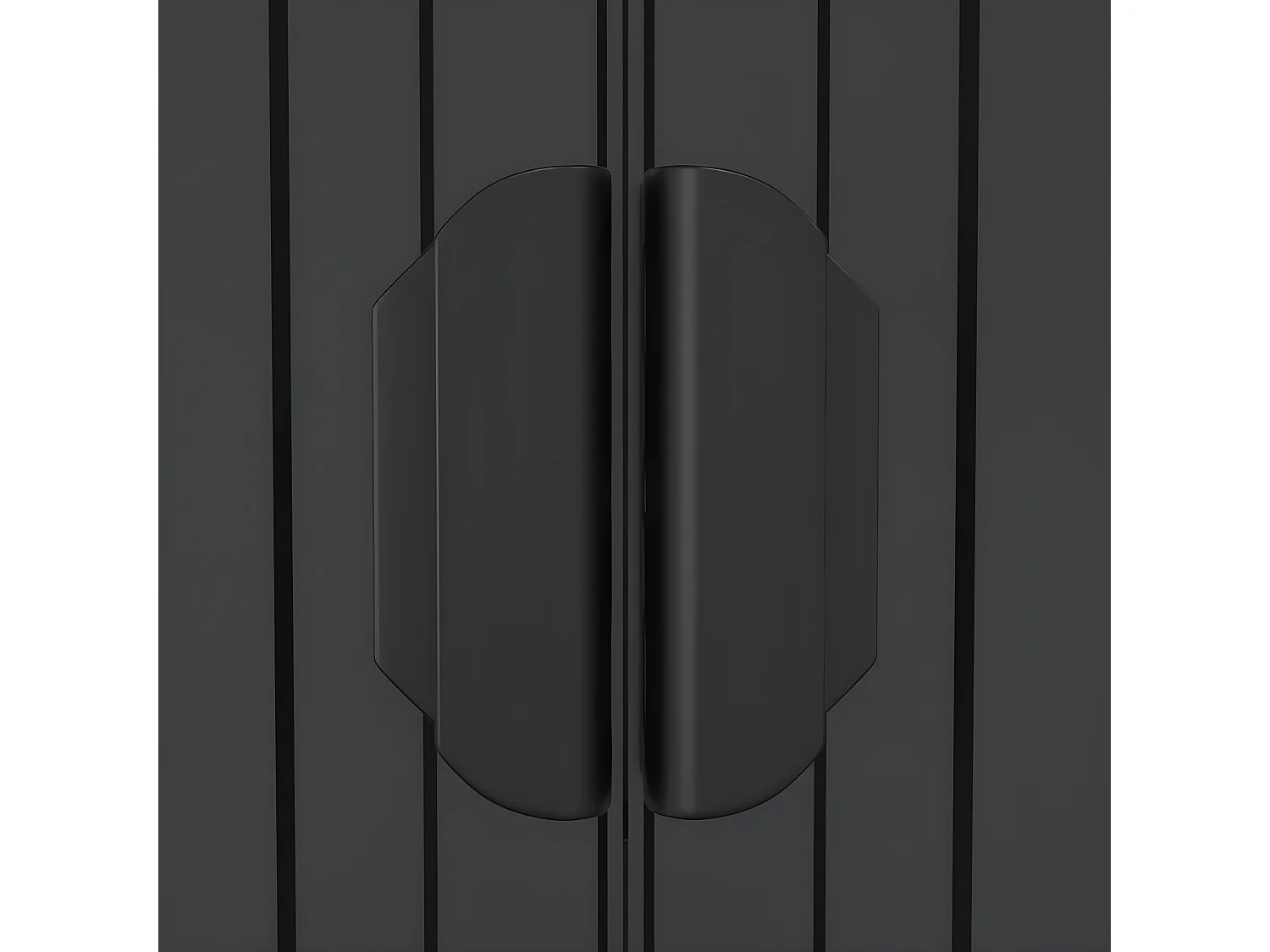 Abri de jardin Anthracite 192x772x223 Acier galvanisé