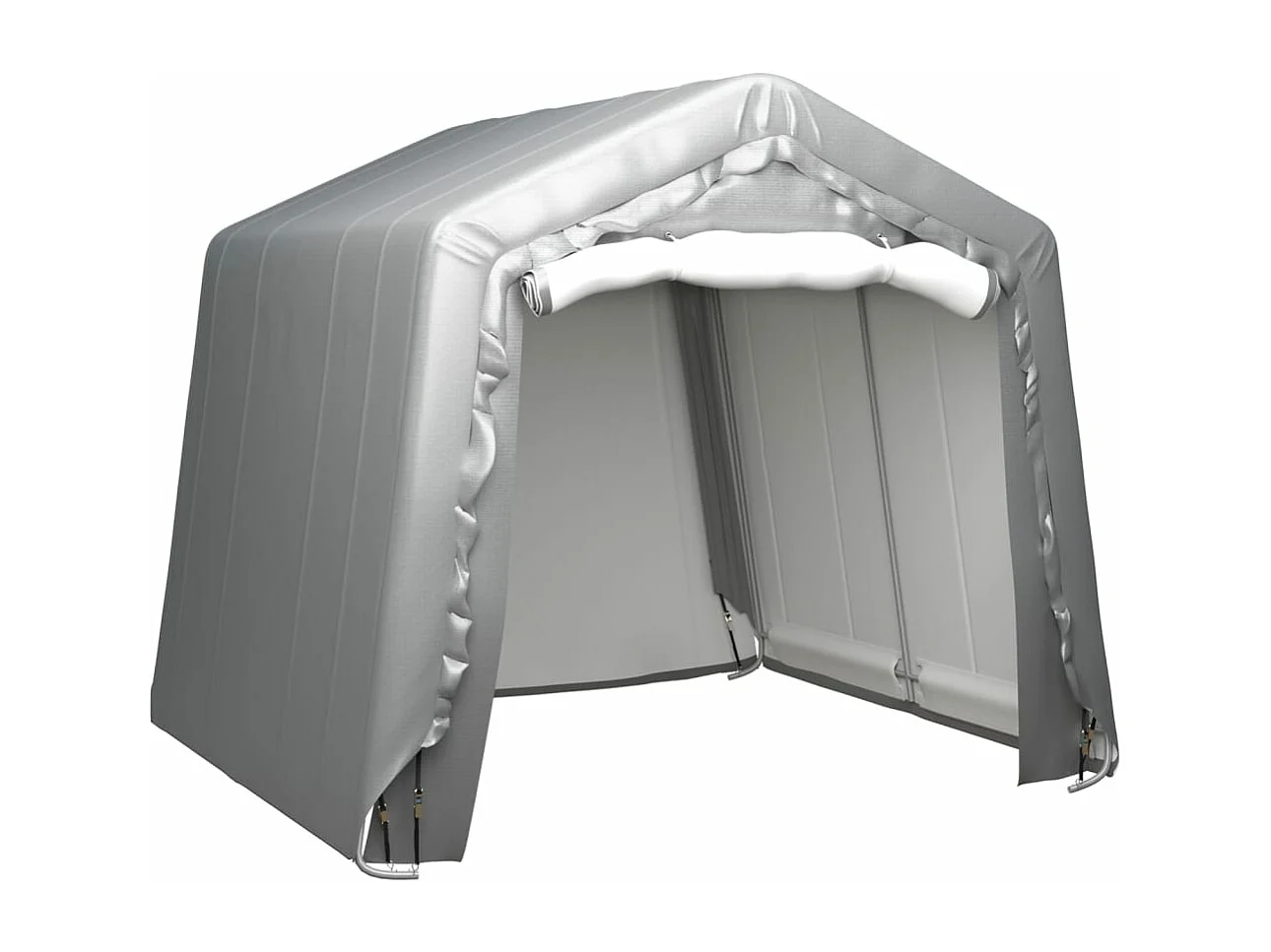 Tente de rangement 240x240 Acier Gris