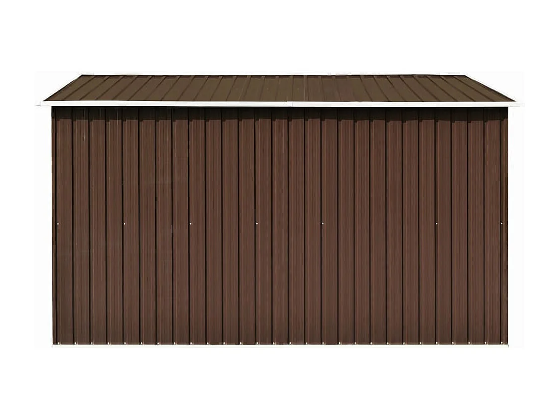 Abri de jardin 257 x 298x178 Métal Marron