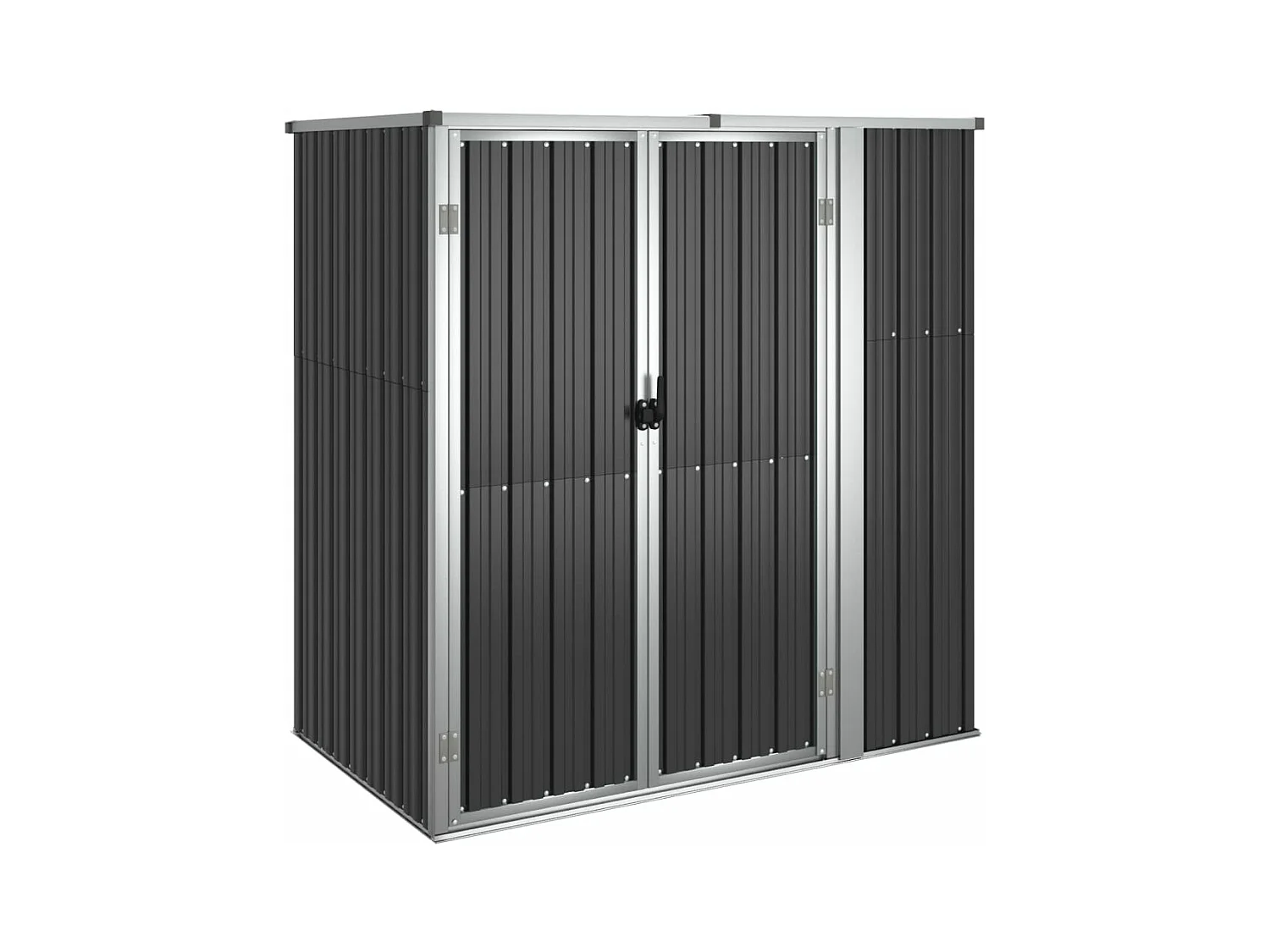 Abri à outils de jardin Anthracite 161x89x161 Acier galvanisé
