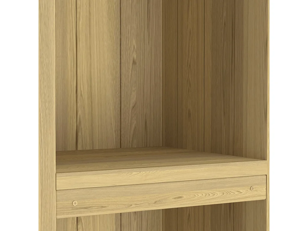 Abri à outils de jardin 40x33x222 Bois de pin imprégné