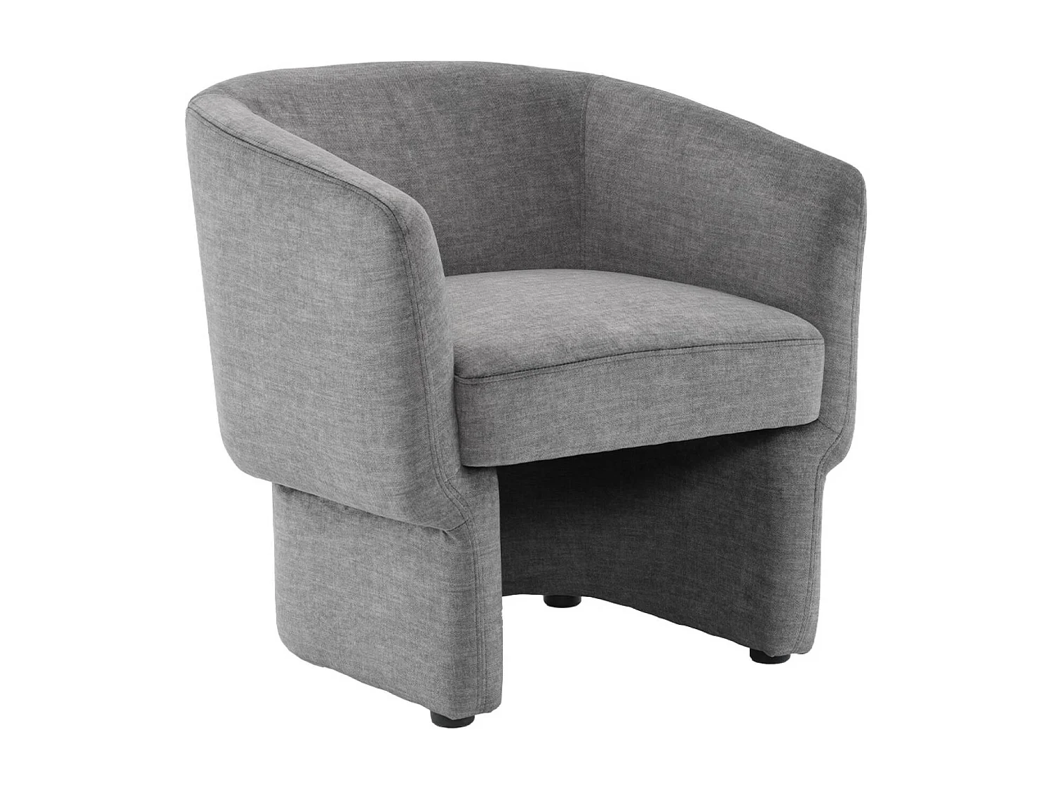 Sedia reclinabile grigio scuro l sweeek