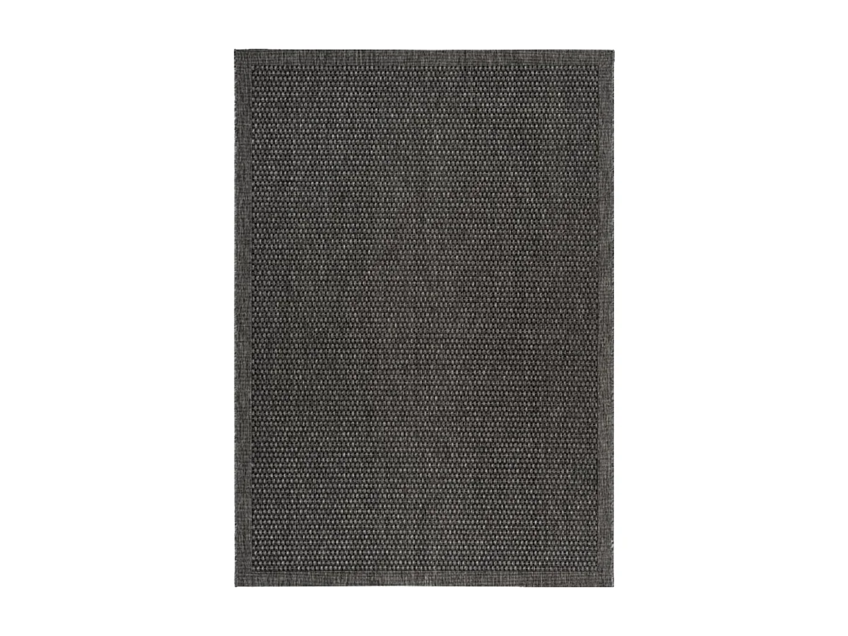 Tappeto da esterno 120x170 tessuto grigio kilim LYN45 SUNSAU 7
