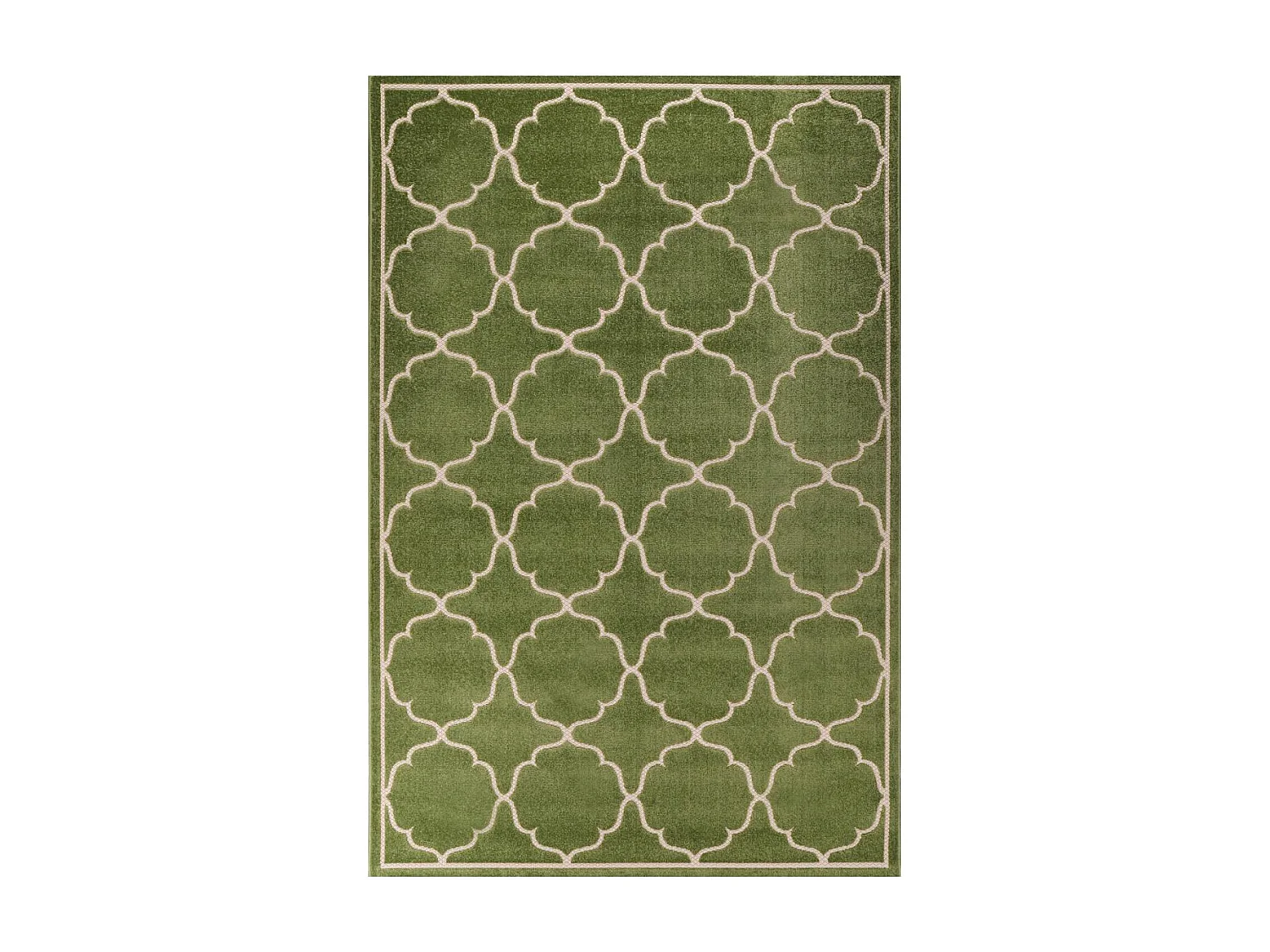 Tappeto da esterno 80x150 tessuto kilim verde KUMA