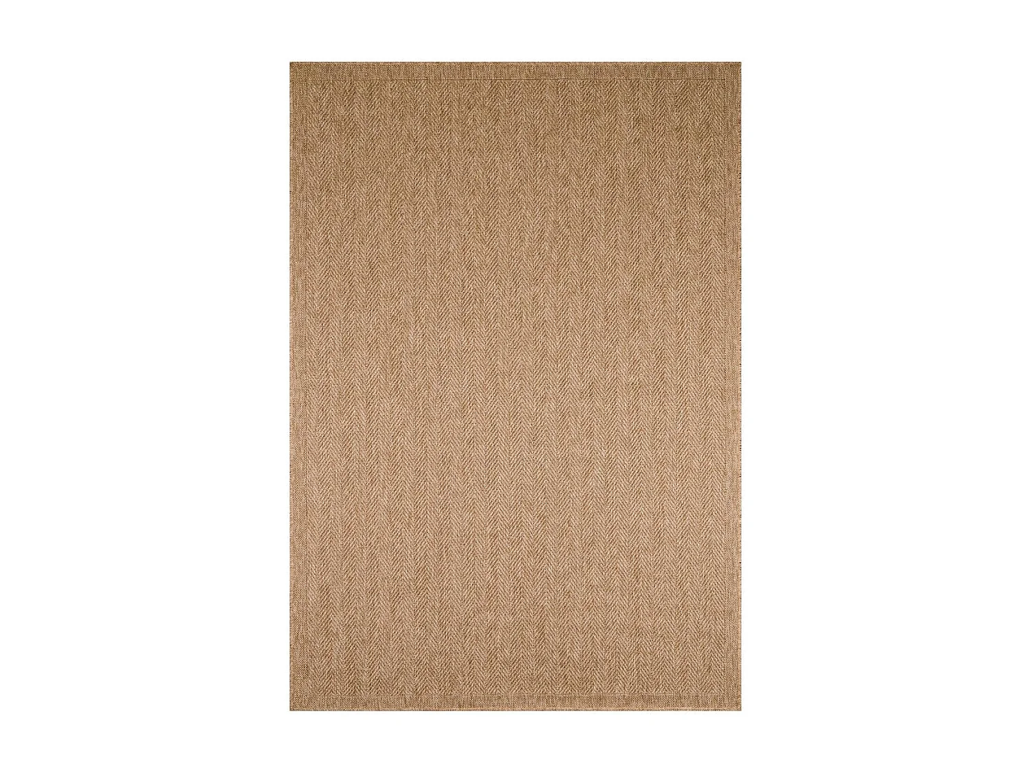 Tapis extérieur 60x90 tissé kilim beige JUTE ART 4