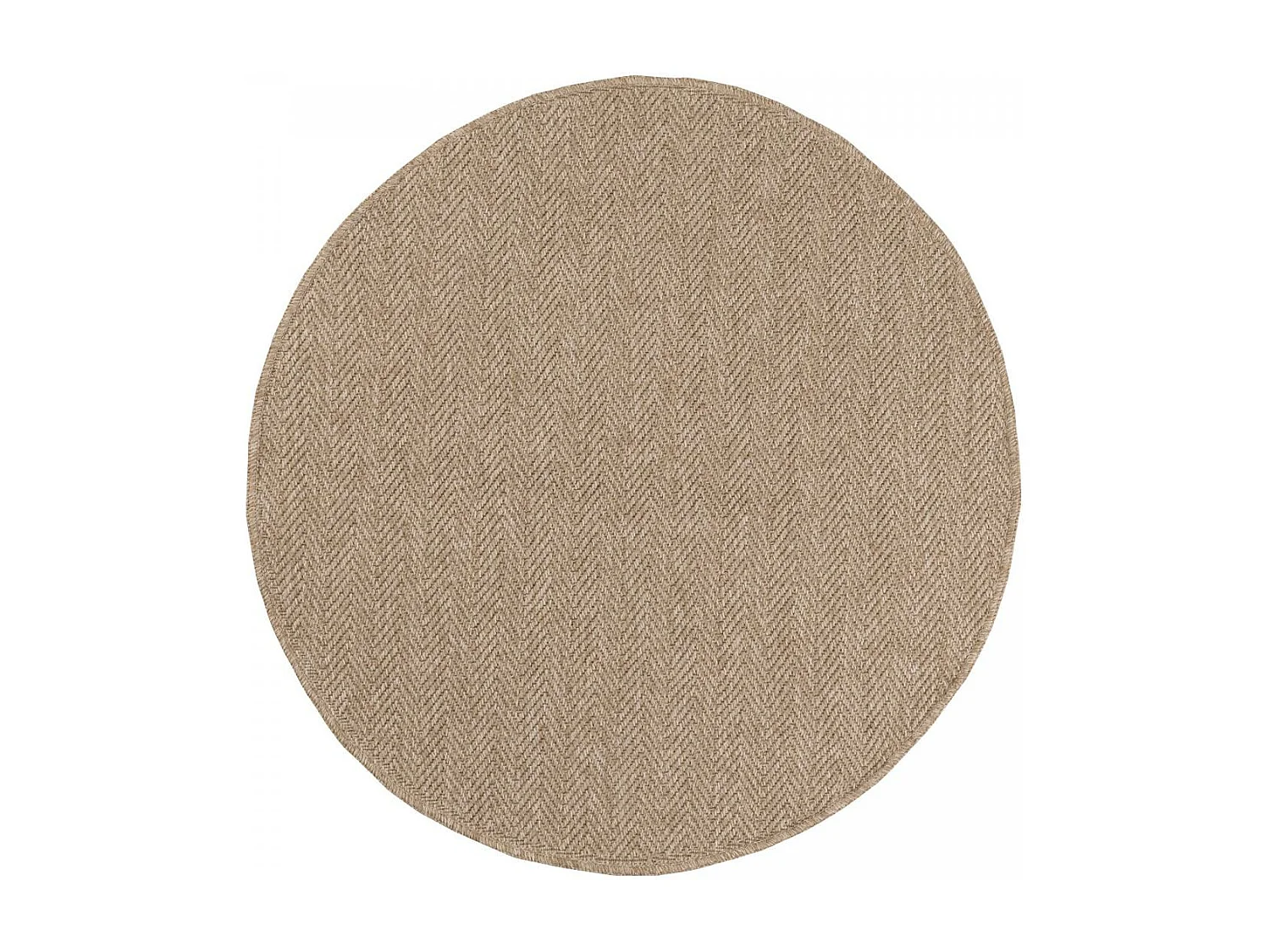Tapis extérieur 60x90 tissé kilim beige JUTE ART 4