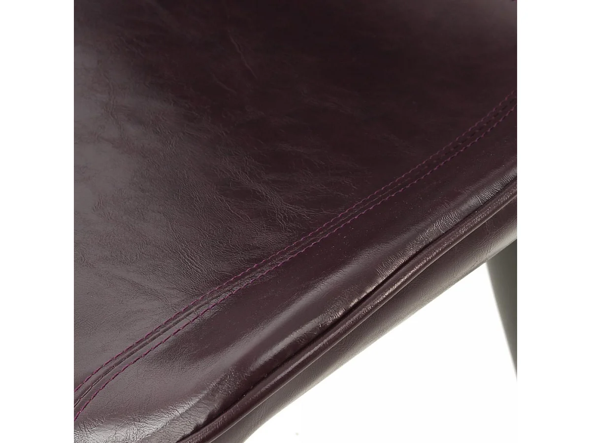 Fauteuil semi artisanal LOT DE 2 AMA 60x51x80 violet