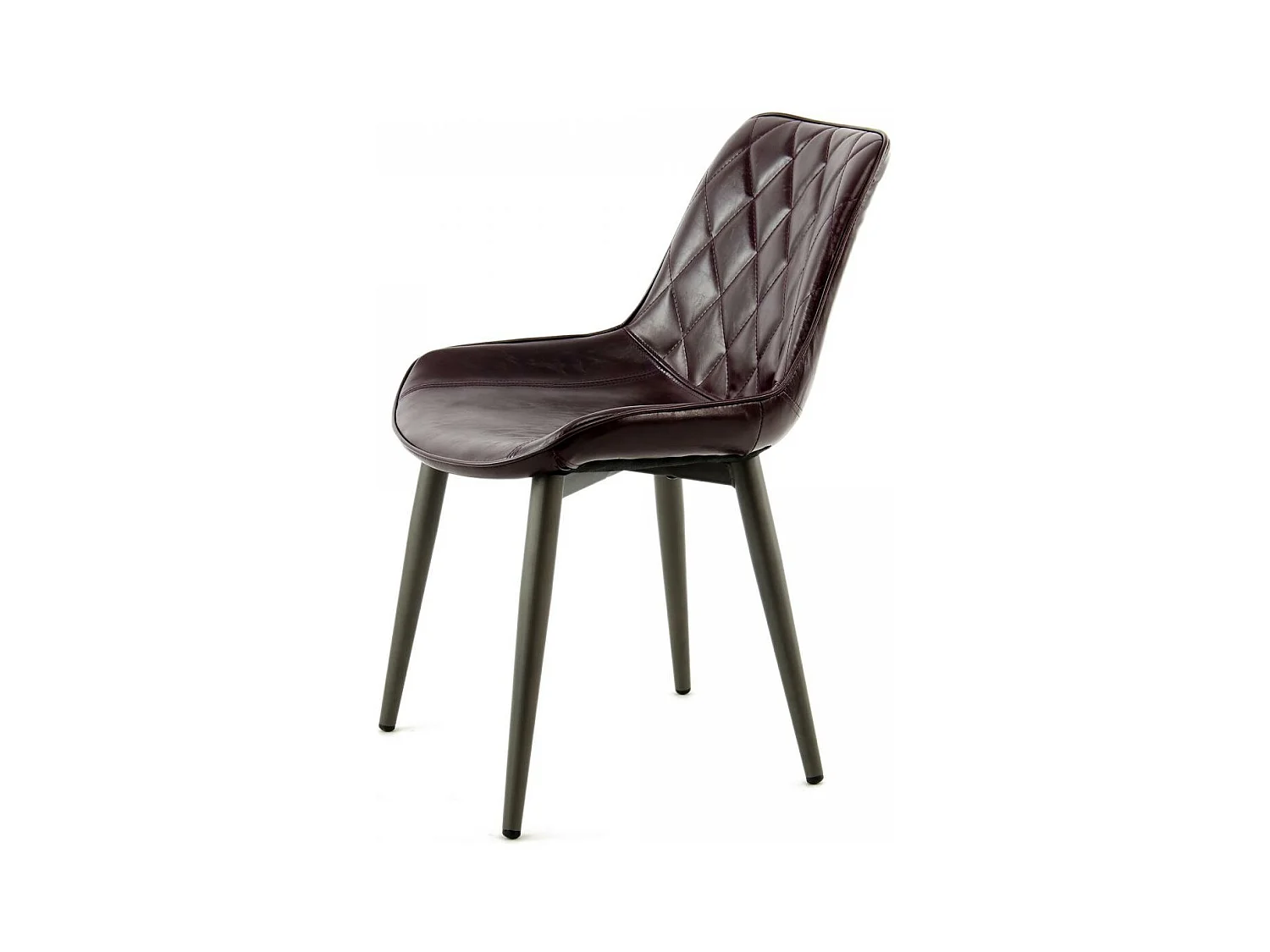 Fauteuil semi artisanal LOT DE 2 AMA 60x51x80 violet
