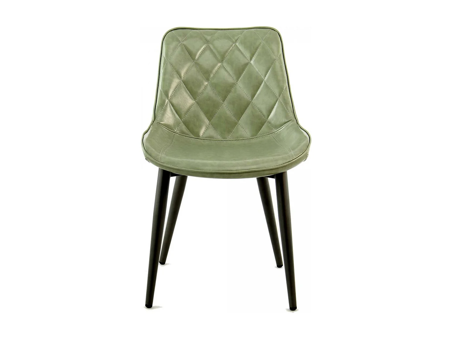 Fauteuil semi artisanal LOT DE 2 AMA 60x51x80 vert clair