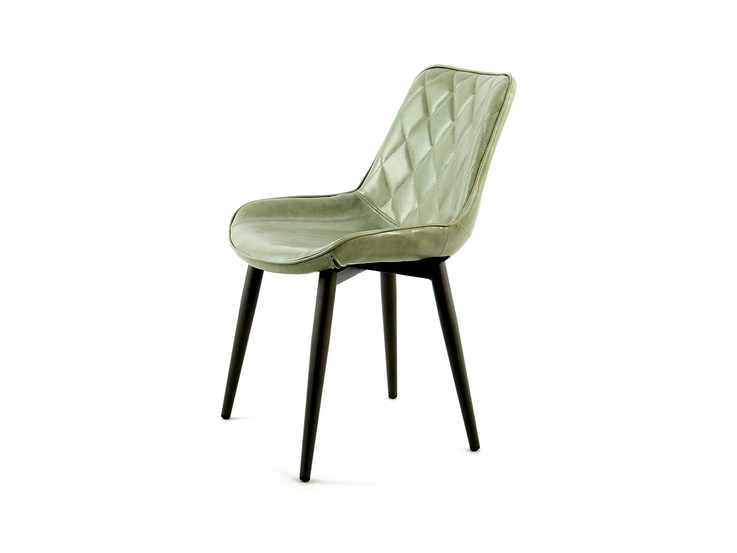 Fauteuil semi artisanal LOT DE 2 AMA 60x51x80 vert clair