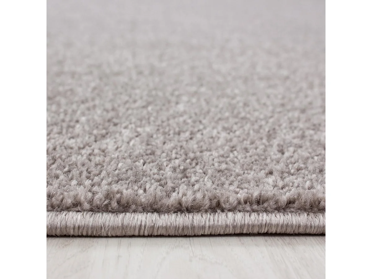 Tapis salon et chambre tissé motif uni SOULA