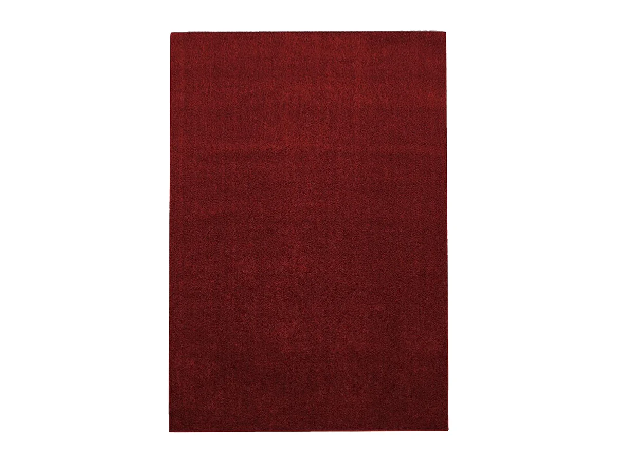 Tappeto da ingresso 80x250 tessuto a tinta unita SOULA rosso