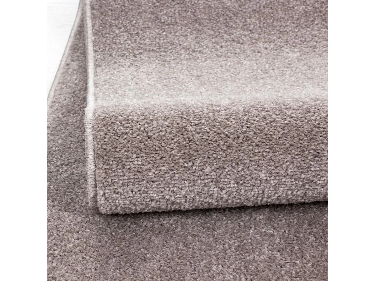 Tapis de couloir 80x250 tissé motif uni SOULA beige
