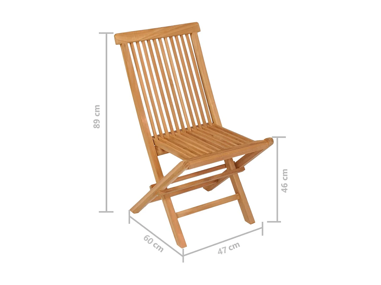 Salon de jardin 9 pcs Bois de teck massif