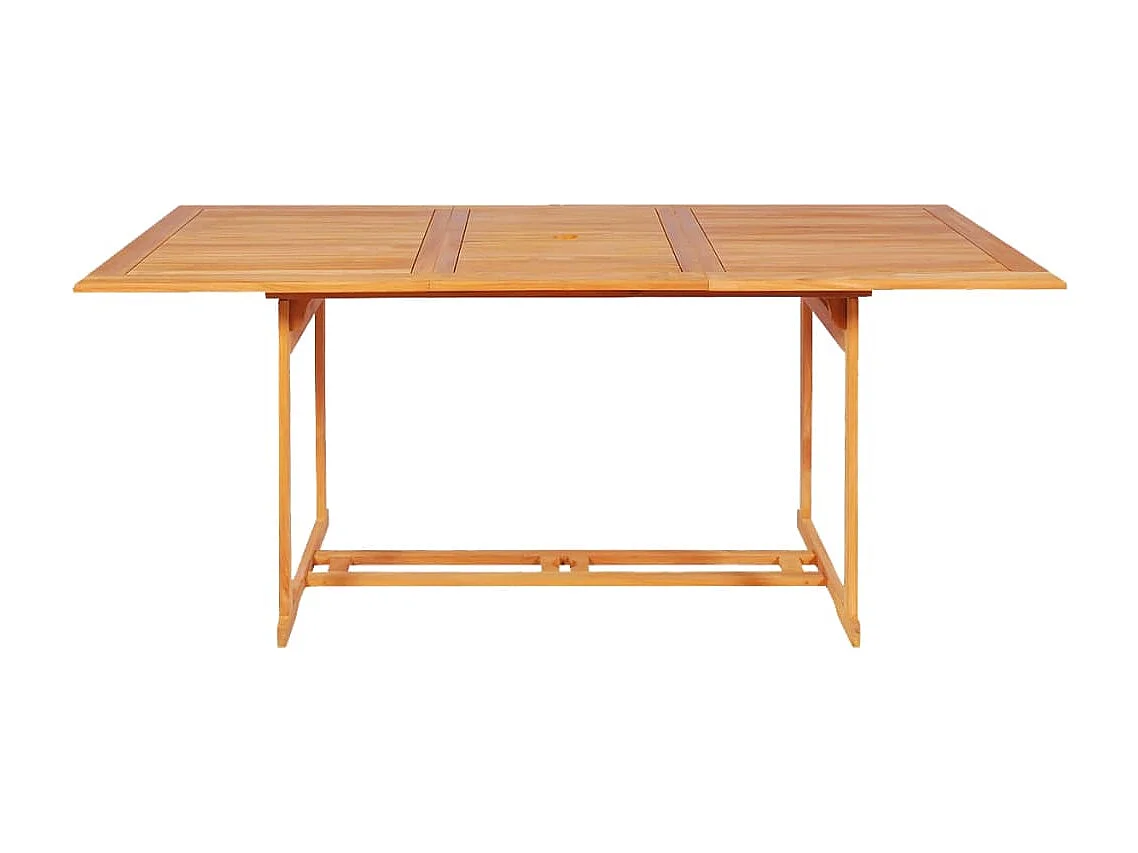 Mobili da giardino 7 pz. Legno massello di teak