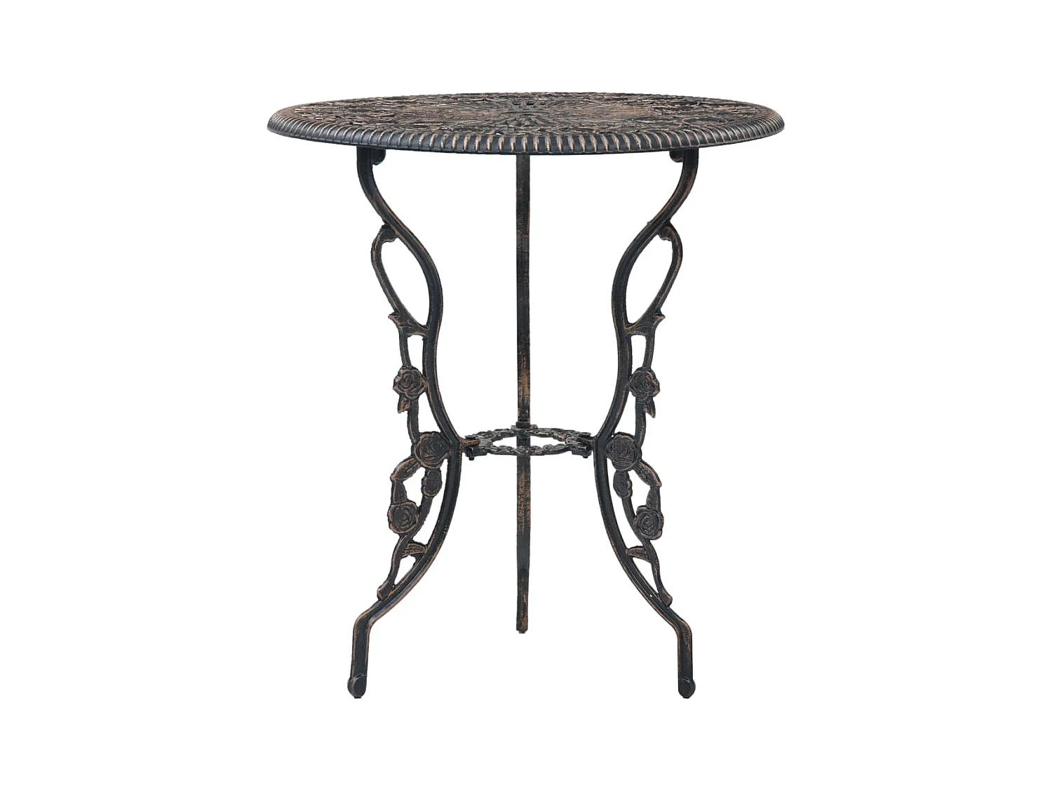 Bistrolounge 3 stuks Gegoten aluminium