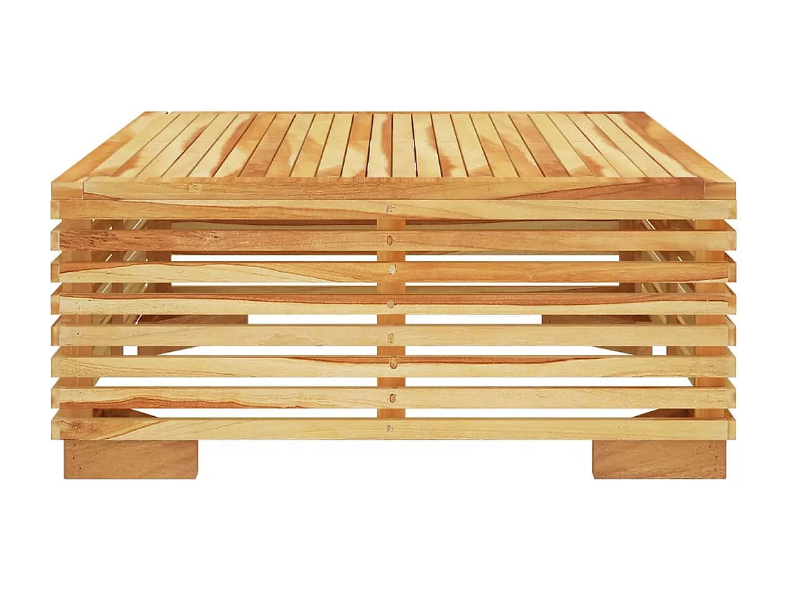 Muebles de jardín 2 piezas Madera maciza de teca