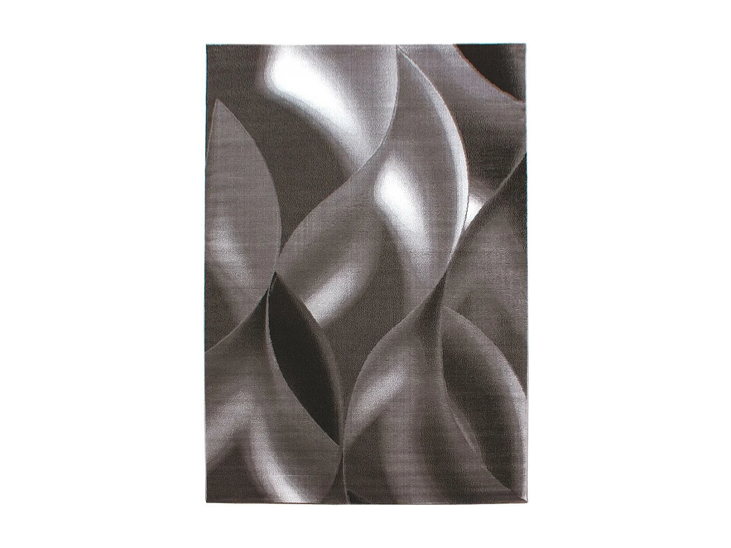 tapis entrée 80x150 tissé marron clair et marron foncé motif géométrique