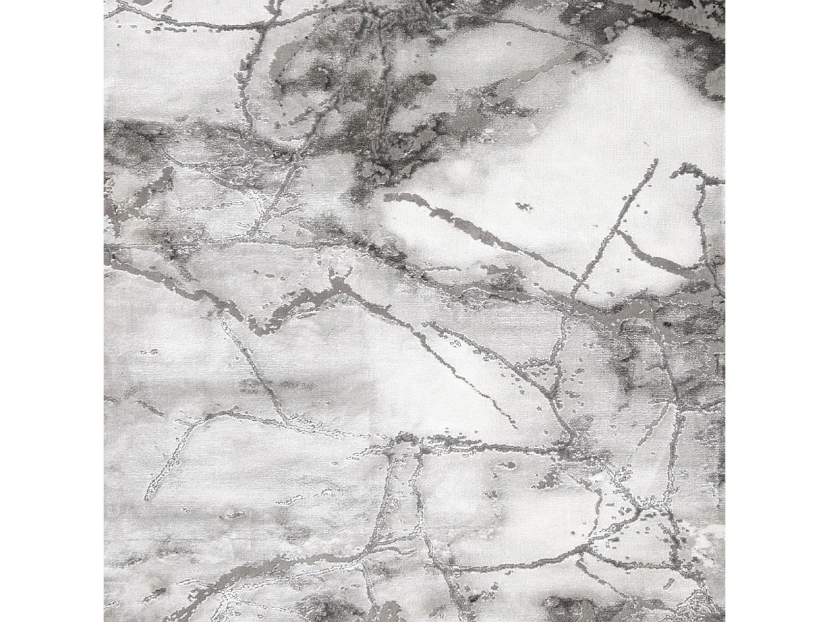 tappeto per camera da letto 80x150 tessuto rettangolo grigio disegno astratto MARBAL