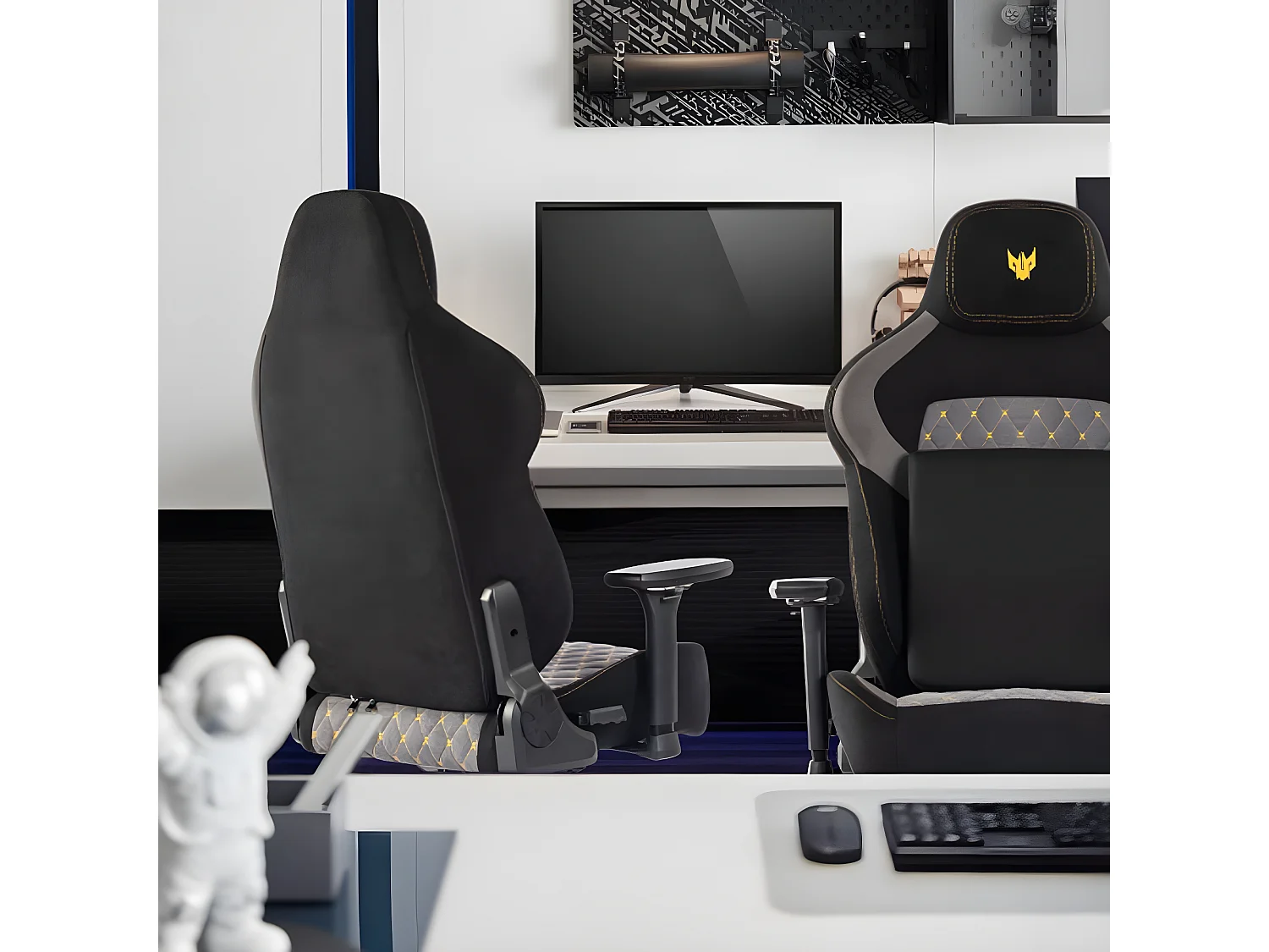 Cadeira de jogos resistente 200 kg - Cadeira de escritório ajustável