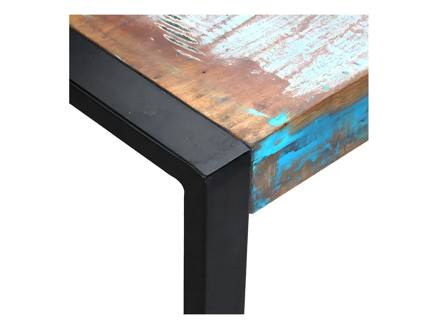 Satztische 3 Stk. Massives Altholz