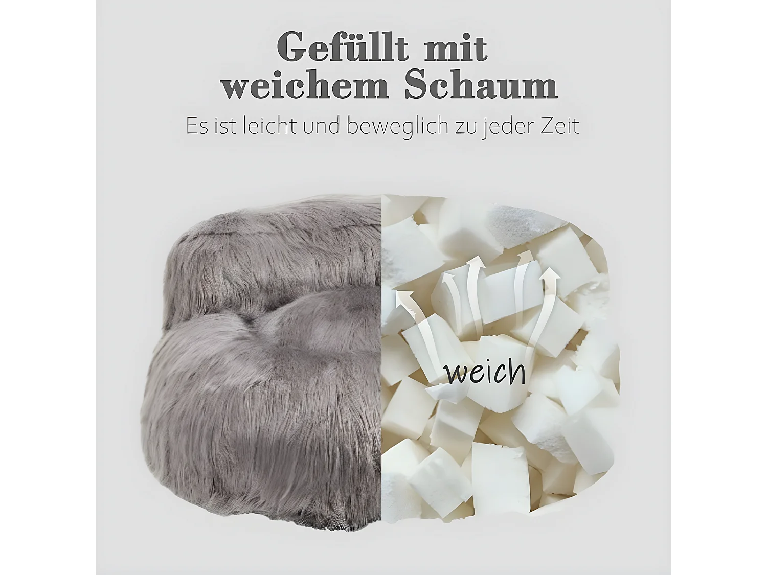 Fauteuilstoel met voetensteun, comfortabel en knus