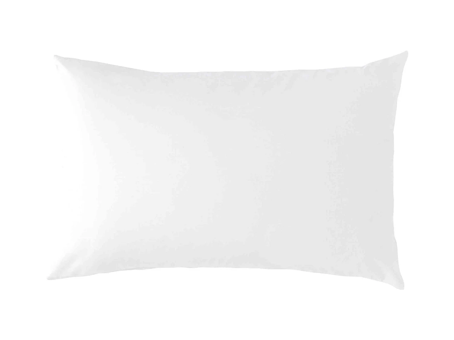 Taie d'oreiller bébé coton bio blanc 40x60