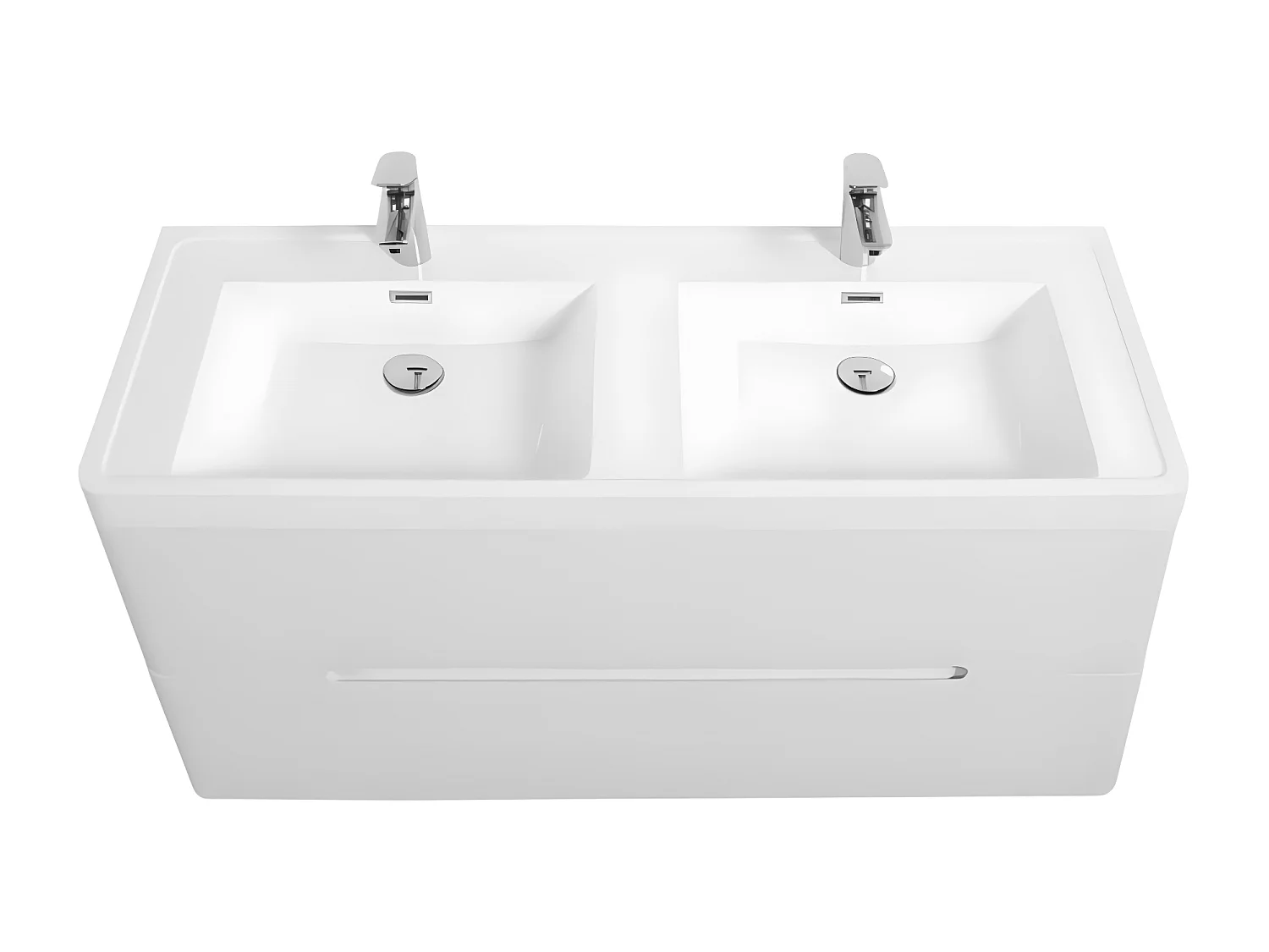 Ensemble de meubles de salle de bain lavabo de 120 cm avec armoire (sans robinet ni bonde)