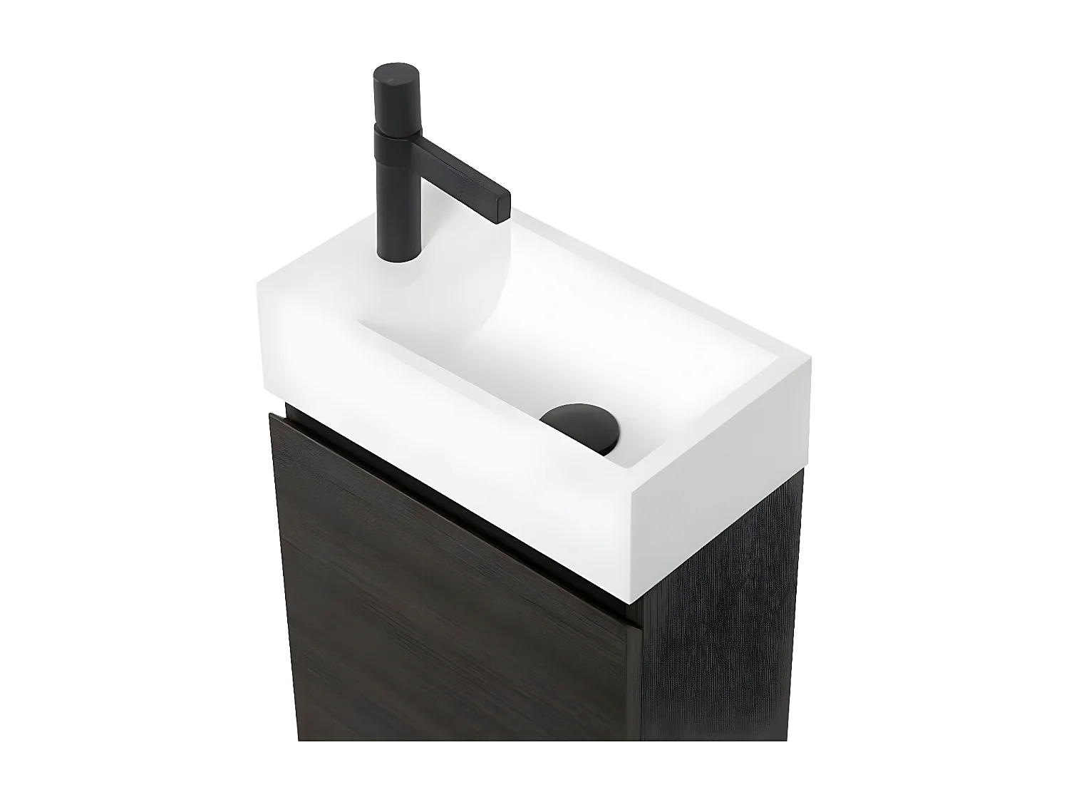 Conjunto de móveis para banheiro - (sem torneira e ralo)